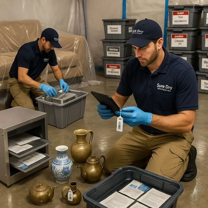 Content Protection and Restoration process in Westhampton, NY